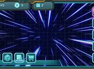 Muscular bodybuilder in anime cartoon