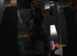 Forbidden Emotions: A Star Wars Parody with Master and Voyeur Elements