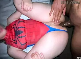 Spider Girl Craves Black Monster Cock