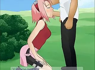 Sakura Haruno's Super Deepthroat Scene