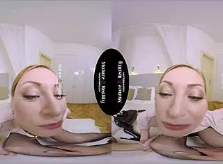 Mature Reality Hotel Room Fuck With Skinny Mature Riding POV