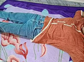 i'm filming my sexy young 18+ indian brunette housewife homemade amateur