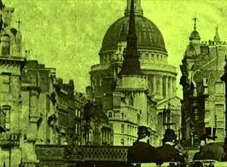 Vintage Granny Fanny In Retro Antique Setting