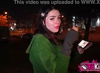 jessica kate the shemale queen starts rough anal testing on young spanish amateurs