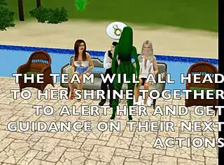 in s3d ep 15, aliens explore pussy with monster