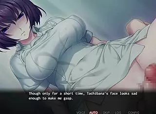 Nurse Tachibana Handles Patient with Handjob and Cum in Hospital Scene