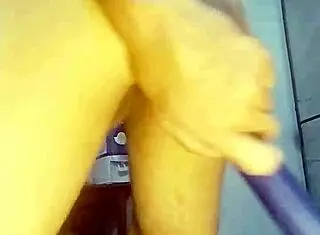 Gay Anal Dildo Fucking Session