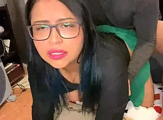 mommy says stepson help me i'm stuck with this big cock.