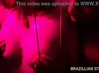 Gostosa With Big Tits And Ass Takes Bath, Craving Monster Cock Blowjob