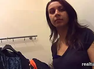 stellar czech nympho got seduced in the supermarket, clothes ripped off, penetrated in pov