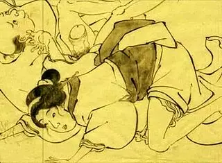 Vintage Erotic Illustrations Of Antique Cartoon Characters