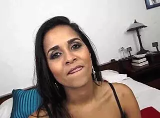 Abby lee brazil gives pov blowjob, gets huge messy facial!