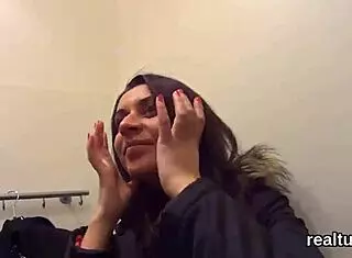 stellar czech nympho got seduced in the supermarket, clothes ripped off, penetrated in pov