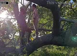 Sexy Wife Riding Monster Cock Fucking Assfucking Anal Slut With Big Black Cock In Amazon Forest