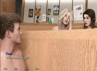 being a dik chick route 15: blonde with big tits and ass in 3d