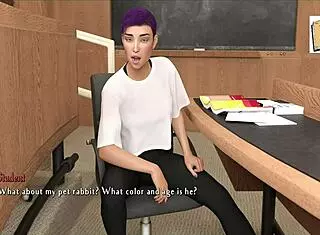 being a dik chick route 15: blonde with big tits and ass in 3d