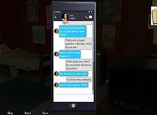 being a dik chick route 15: blonde with big tits and ass in 3d