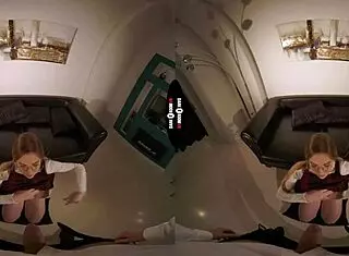 i rip her panties off and ride her big tits