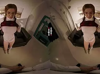 i rip her panties off and ride her big tits