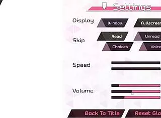 Schoolgirl's passionate blowjob in Hgame