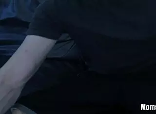 Caring Stepson Gets Head from Gorgeous Blonde Stepmommy with Big Ass