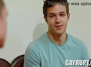 sweet 18 jayden marcos bends over for theo brady. their hardcore twink action heats up fast.