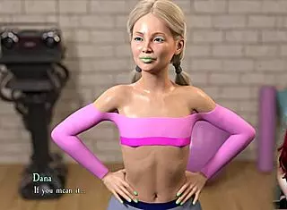 Rough doggystyle fuck after fitness 😈