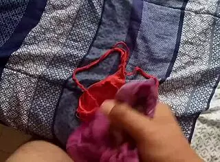 Milk spilled on my sister-in-law's panties during sex