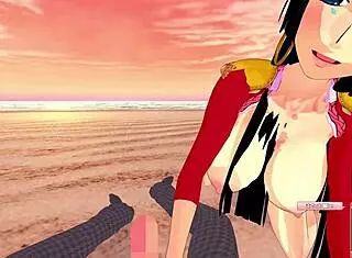 Hey, check out this One Piece Boa Hancock POV hentai game! 😍