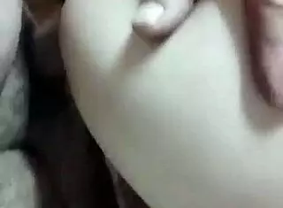 Horny Babe Teases Father-In-Law In Garage With Ripped Clothes.