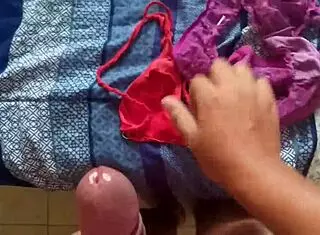 Milk spilled on my sister-in-law's panties during sex