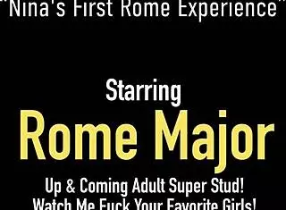 Nina Hartley Takes Rome Major's Dick Deep!