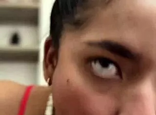 Pornstar Latina Sucks Big Black Cock In POV With Friend