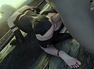 A2 Hentai: Anime Beauty Rides And Gets Bent Over For Doggystyle, Footjob, And Anal Action