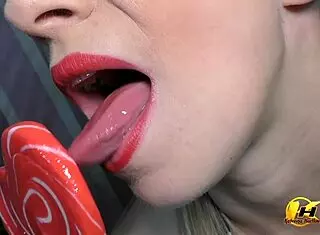 Katerina Hartlova In Pinup Costume Plays With Her Big Tits Pussy And Feet