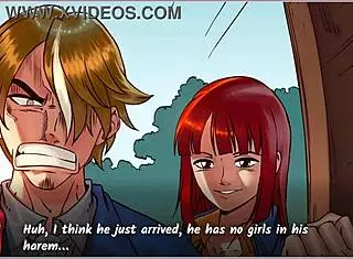 What adventures start in Hentai Heroes at Bunny's house?