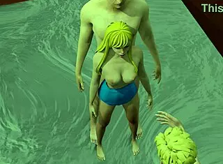 Lulu spends extended time entertaining her family in a fun animated way