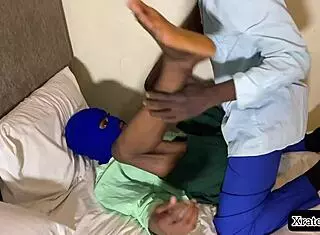 horny students indulge in bareback doggystyle after lectures