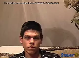 Gay Amateur Boldly Strokes and Sucks