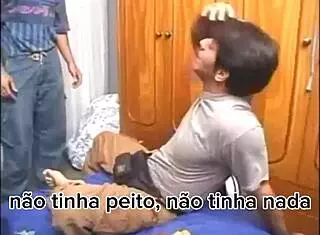 Hot Brazilian Babe Endures Double Penetration From Two Well-Endowed Men