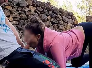 Hiking adventure turns into outdoor fun in the woods