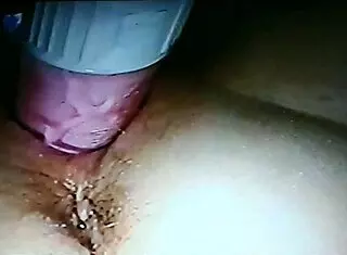 Blindfolded Wife Explores Bondage with Toys