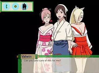 Jikage Rising Arc 2 Episode 7 - Big Busty Ninja Trio Adventure