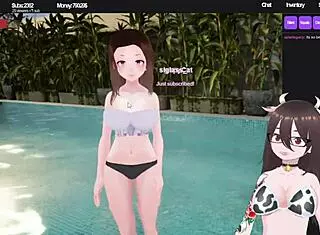 Hot tub simulator: experience being a streamer in jacuzzi