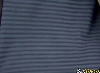 wanna see an asian teen 18+ flash panties in public?