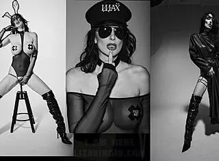 stepmom cums at restaurant table with stepson