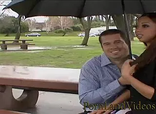 angel, the super wet milf wife, fucks a big black cock for her husband