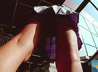 Petite Teen 18+ Bound In Rough Bondage Outdoor