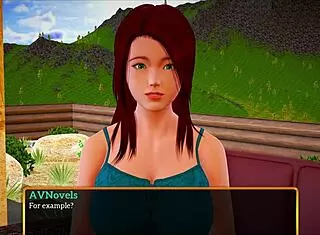 exploring my new family in anime style