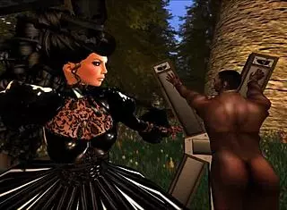 Lady aranea in latex explores bdsm fantasy discreetly